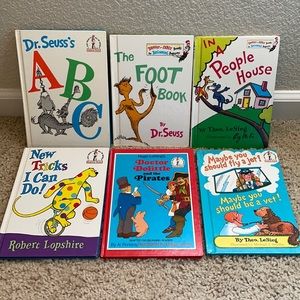Vintage Children’s Books Dr. Seuss Theo. LeSieg Hardcover